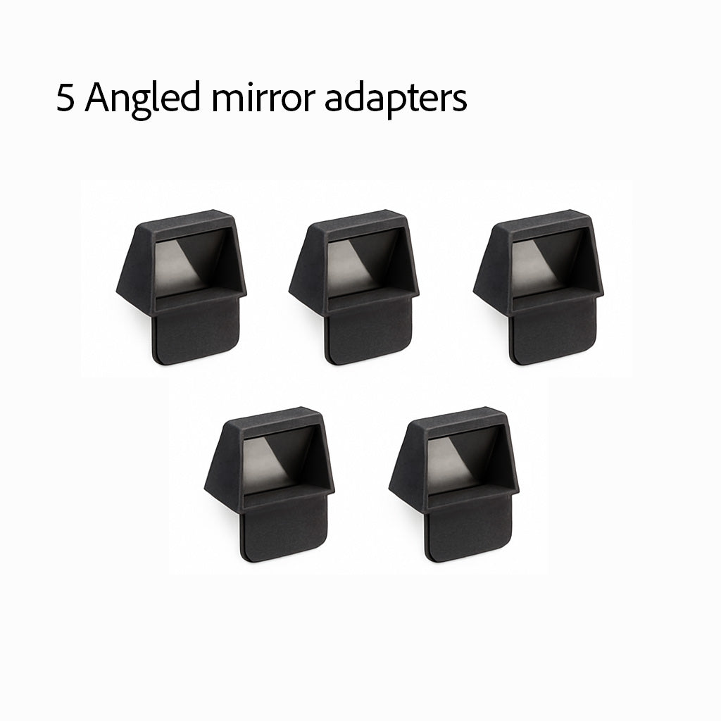 Pack of 5 Angled Mirror Adapter for Barcode Scanners (TC22 / TC25 / TC26 / TC27 / TC78)