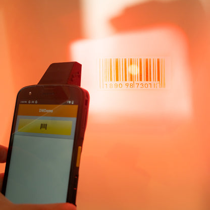 Pack of 5 Angled Mirror Adapter for Barcode Scanners (TC22 / TC25 / TC26 / TC27 / TC78)