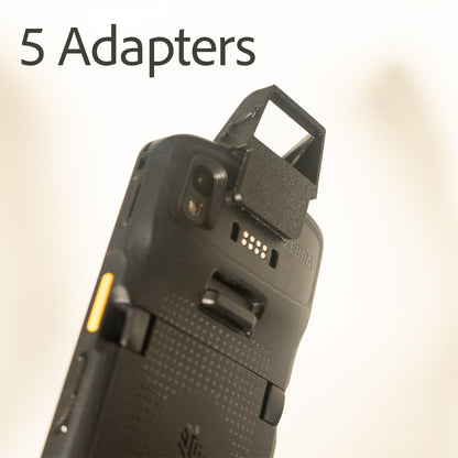 Pack of 5 Angled Mirror Adapter for Barcode Scanners (TC22 / TC25 / TC26 / TC27 / TC78)